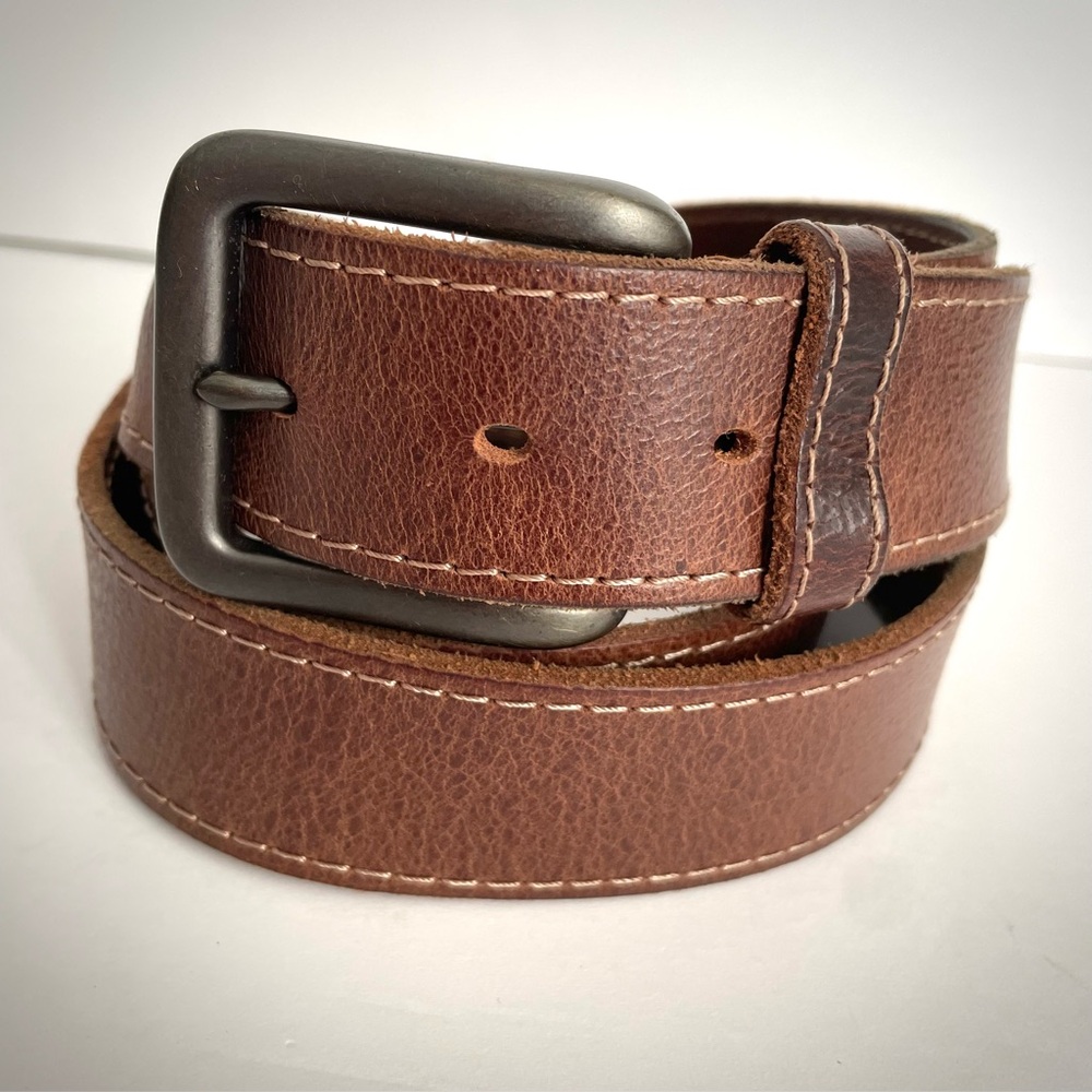 Brown Genuine Leather Belt Denzien Levi’s Men’s XL